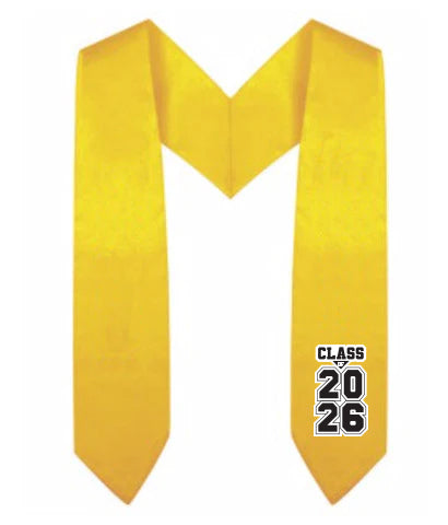 Kids Gold Kindergarten/Preschool Class Of Stole