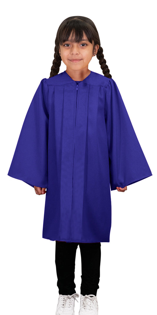 Child's Purple Choir Robe - Church Choir Robes - Grad Kids