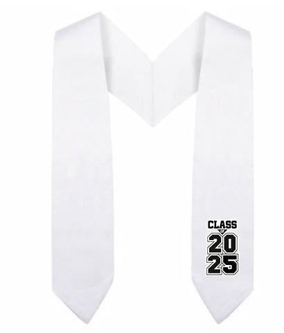Kids White Kindergarten/Preschool Class Of Stole