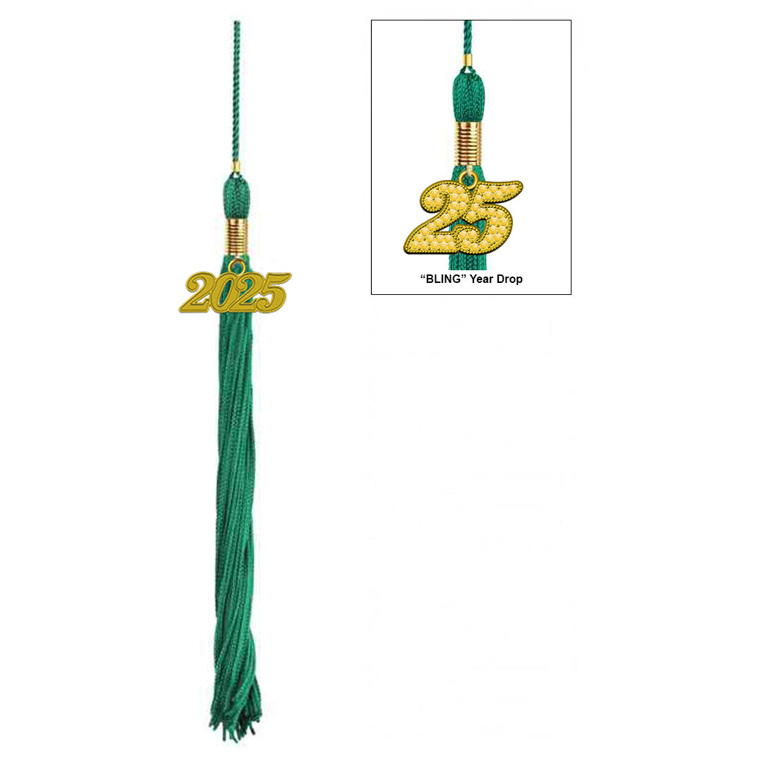 Emerald Green Graduation Tassel - Preschool & Kindergarten Tassels