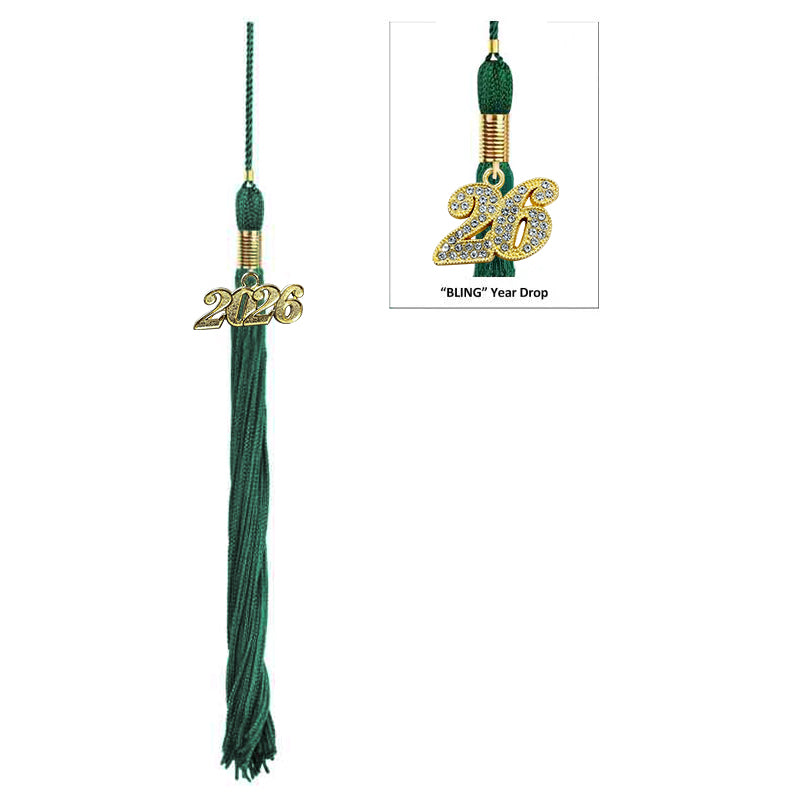 Hunter Graduation Tassel - Preschool & Kindergarten Tassels