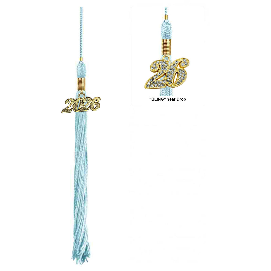 Light Blue Graduation Tassel - Preschool & Kindergarten Tassels
