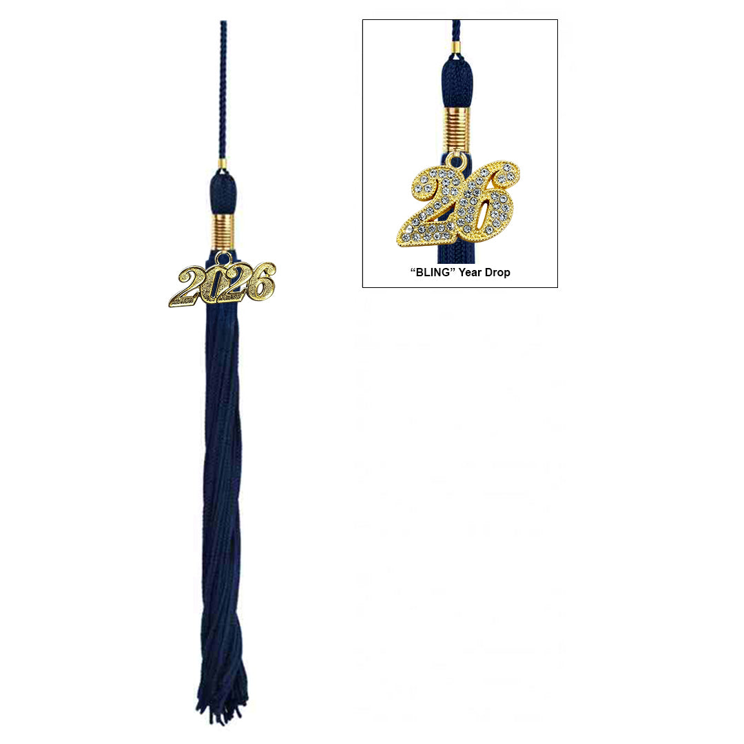 Navy Blue Graduation Tassel - Preschool & Kindergarten Tassels