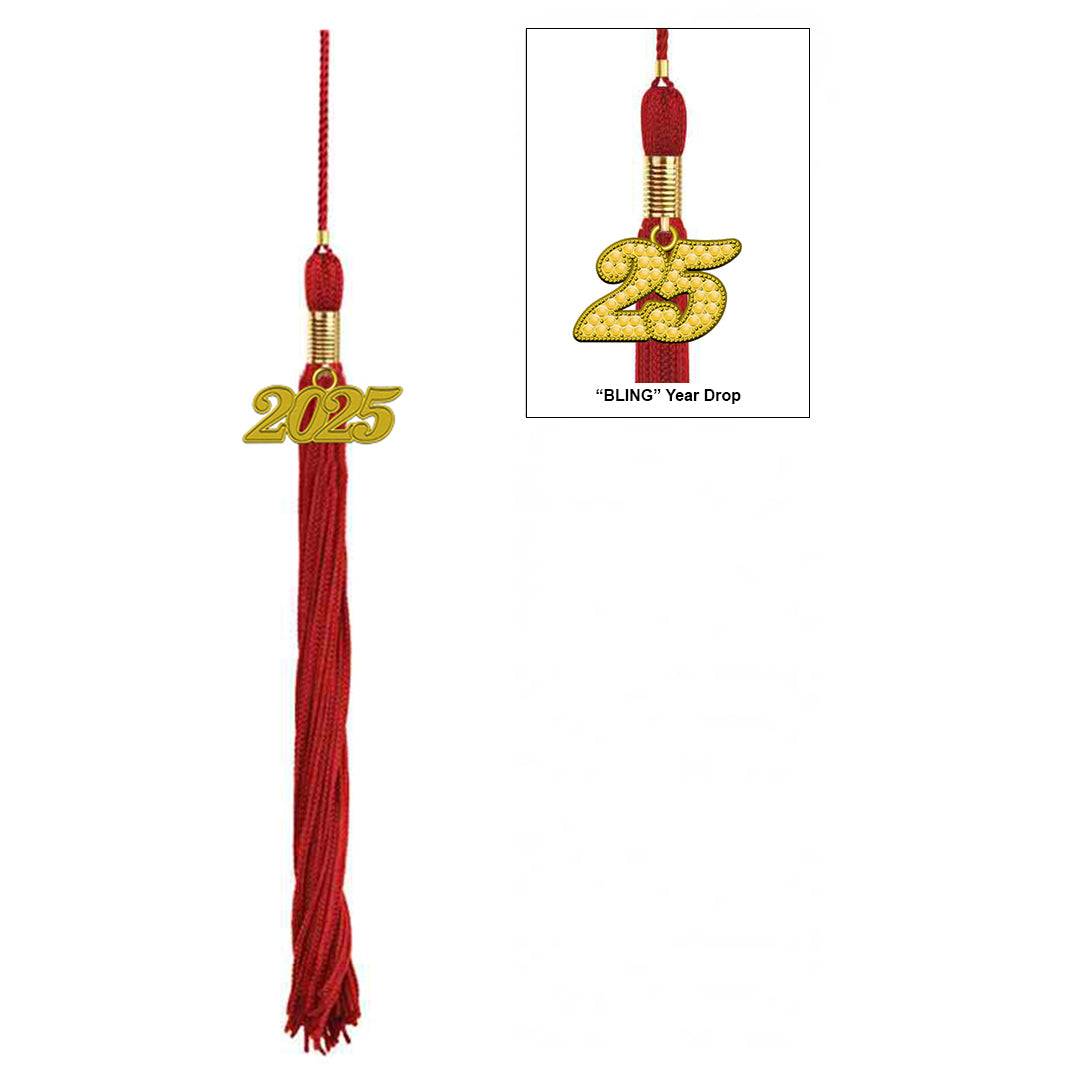 Kids Red Graduation Cap & Tassel - Preschool & Kindergarten