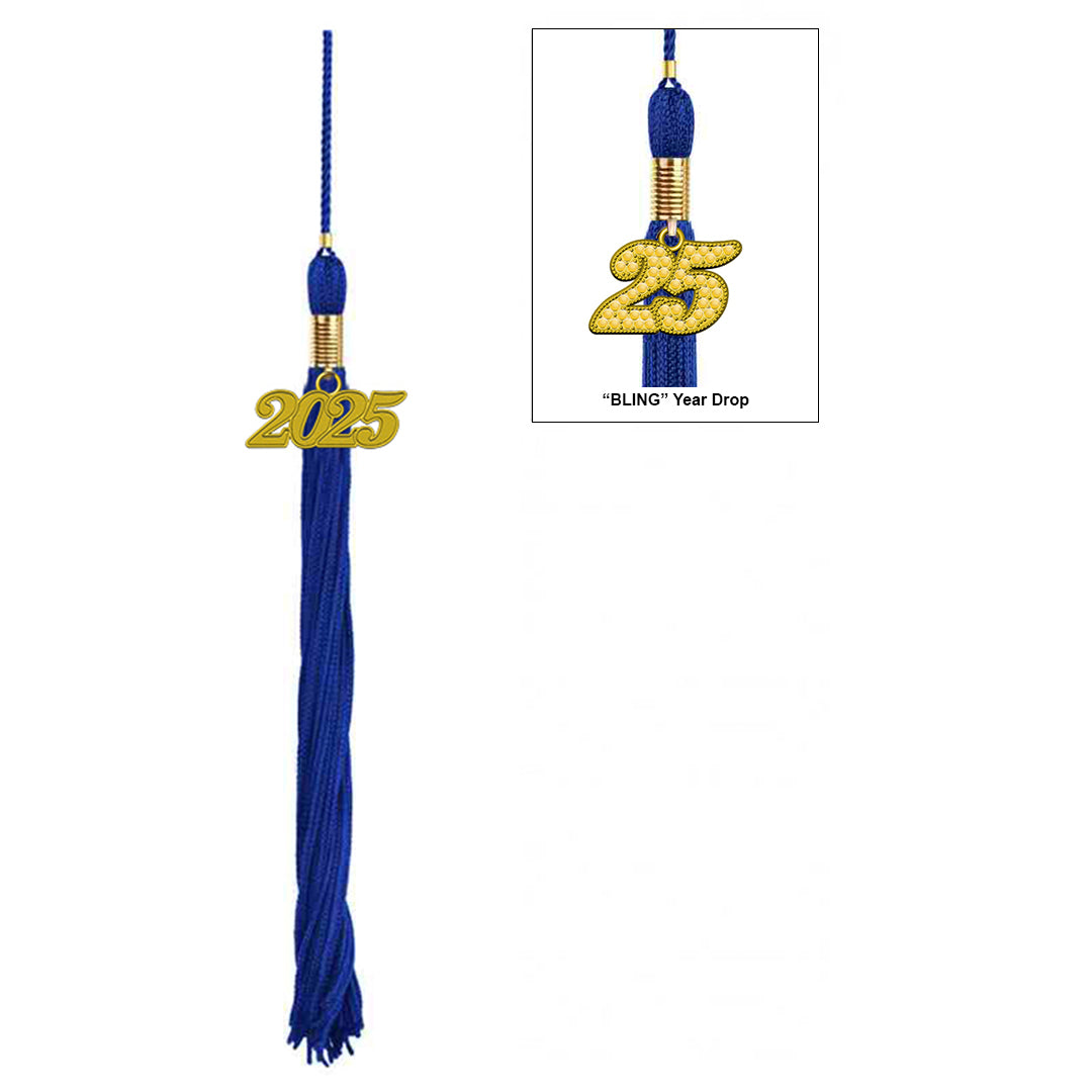 Kids Royal Blue Graduation Cap & Gown - Preschool & Kindergarten