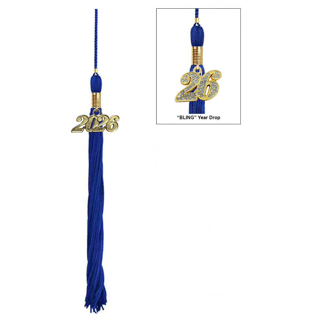 Kids Royal Blue Graduation Cap & Gown - Preschool & Kindergarten