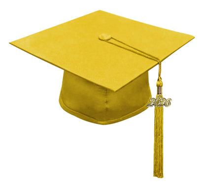 Kids Gold Graduation Cap & Tassel - Preschool & Kindergarten
