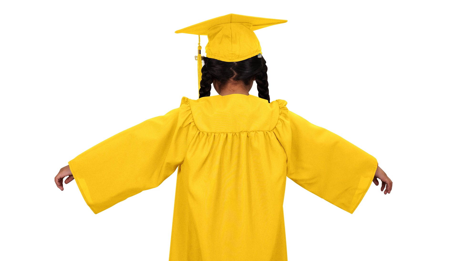 Kids Gold Graduation Cap & Gown - Preschool & Kindergarten Grad Kids Kids Gold Graduation Cap & Gown - Preschool & Kindergarten Grad Kids