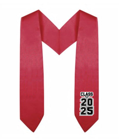 Kids Red Kindergarten/Preschool Class Of Stole