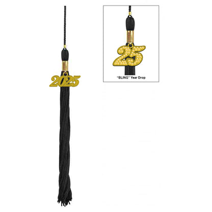 Kids Black Graduation Cap & Gown - Preschool & Kindergarten