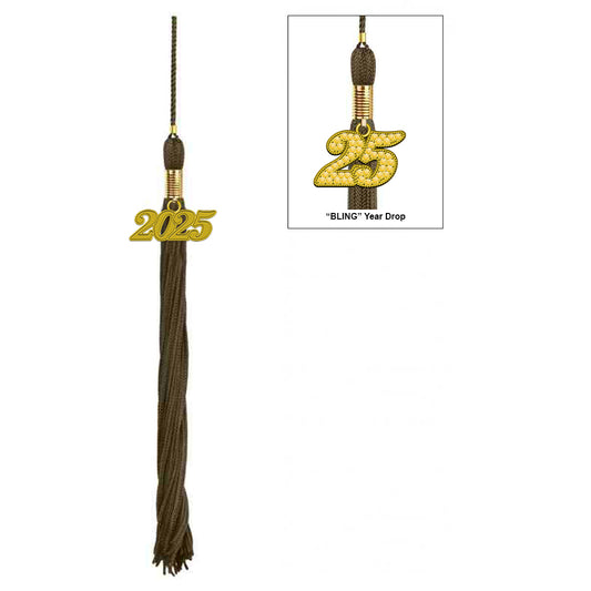 Brown Graduation Tassel -  Preschool & Kindergarten Tassels