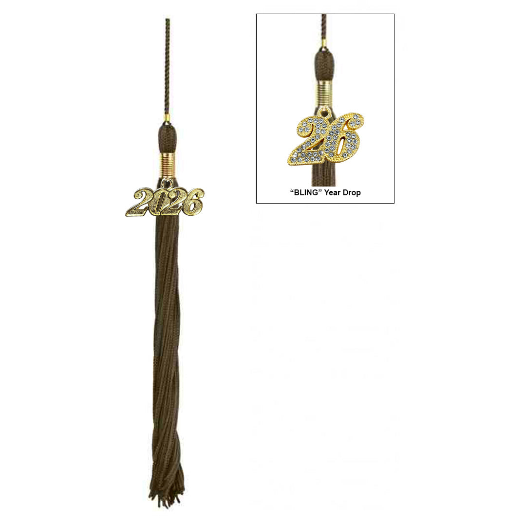 Brown Graduation Tassel -  Preschool & Kindergarten Tassels