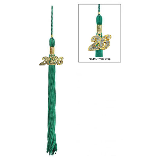 Emerald Green Graduation Tassel -  Preschool & Kindergarten Tassels