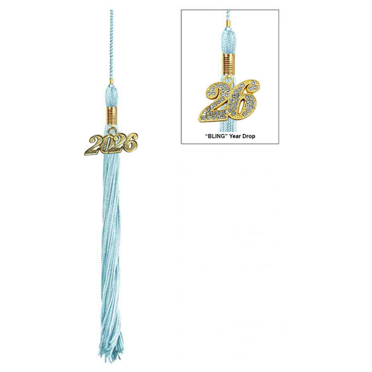 Light Blue Graduation Tassel -  Preschool & Kindergarten Tassels
