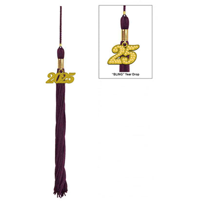 Kids Maroon Graduation Cap & Gown - Preschool & Kindergarten