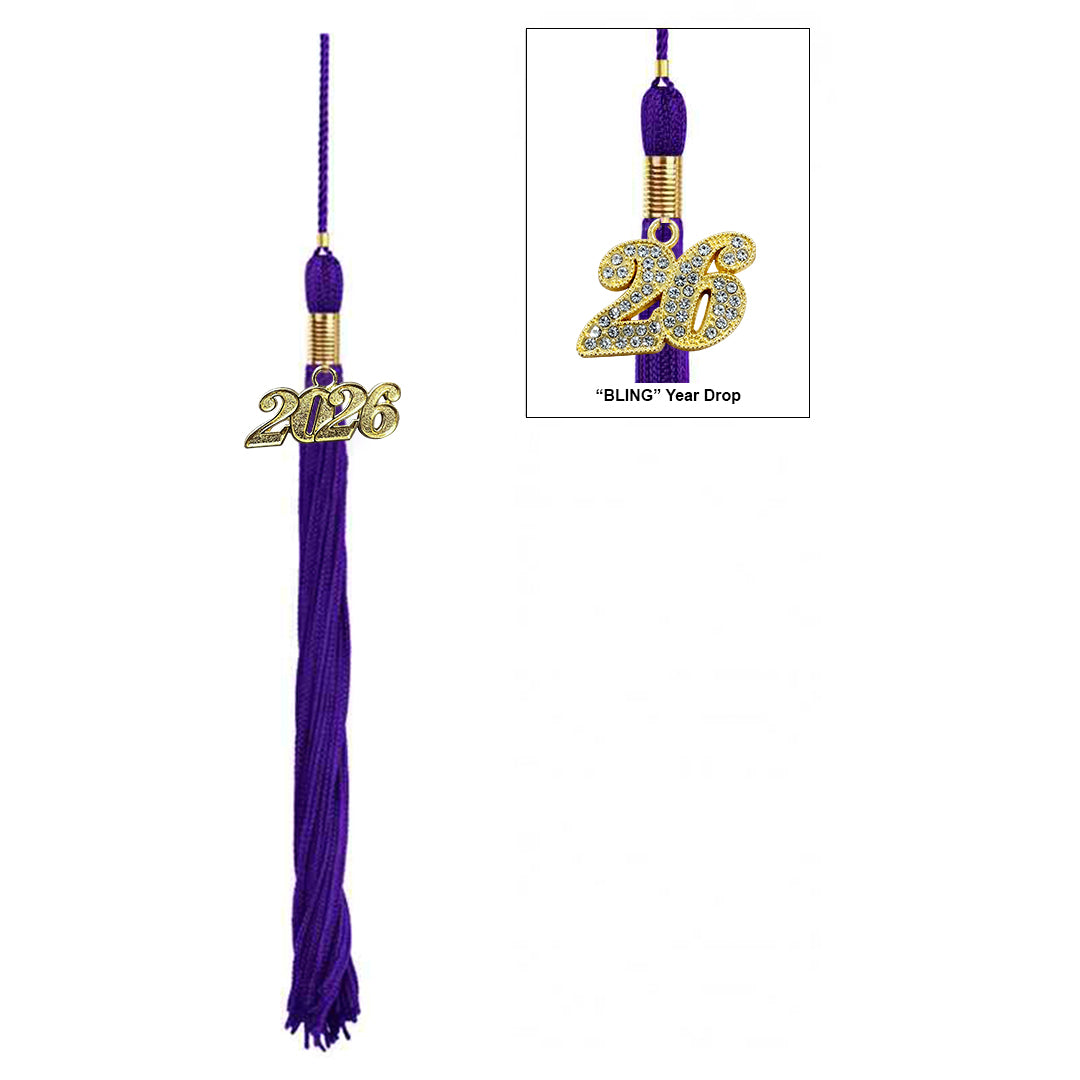 Purple Graduation Tassel -  Preschool & Kindergarten Tassels