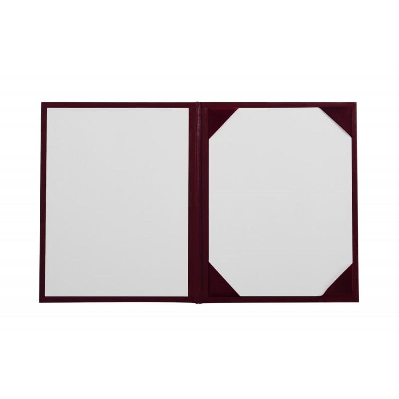 Maroon Imprinted Diploma Cover - Preschool & Kindergarten Diploma Covers