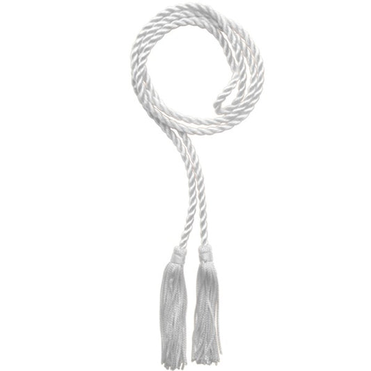 Kids White Graduation Honor Cord - Preschool & Kindergarten Cord